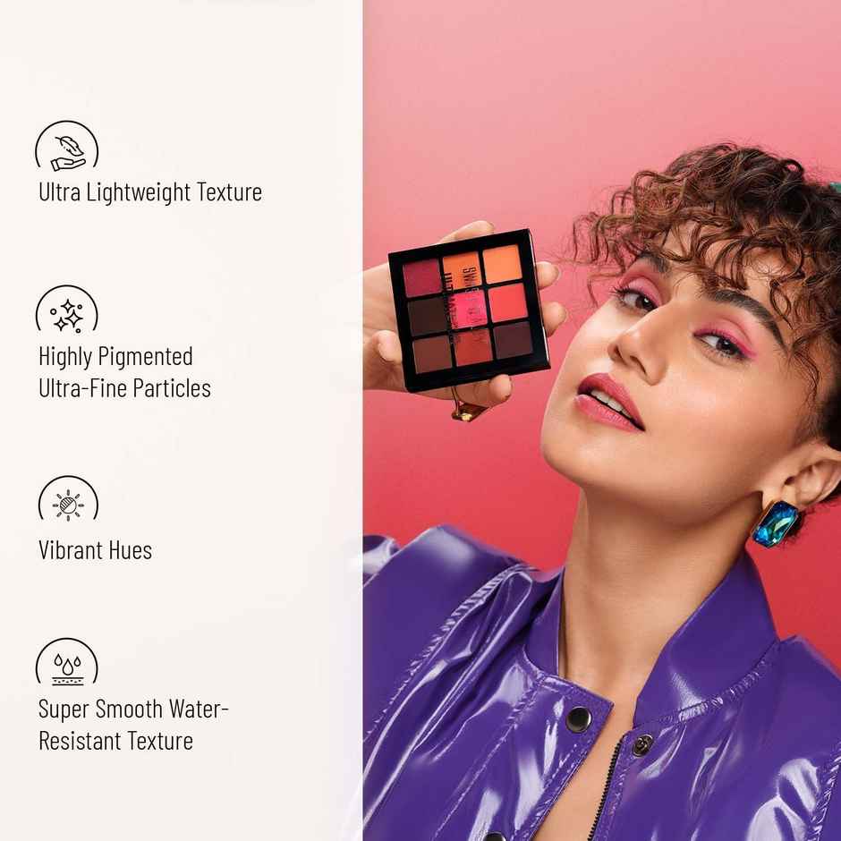 Swiss Beauty Ultimate 9 Pigmented Colors Eyeshadow Palette - Shade 03