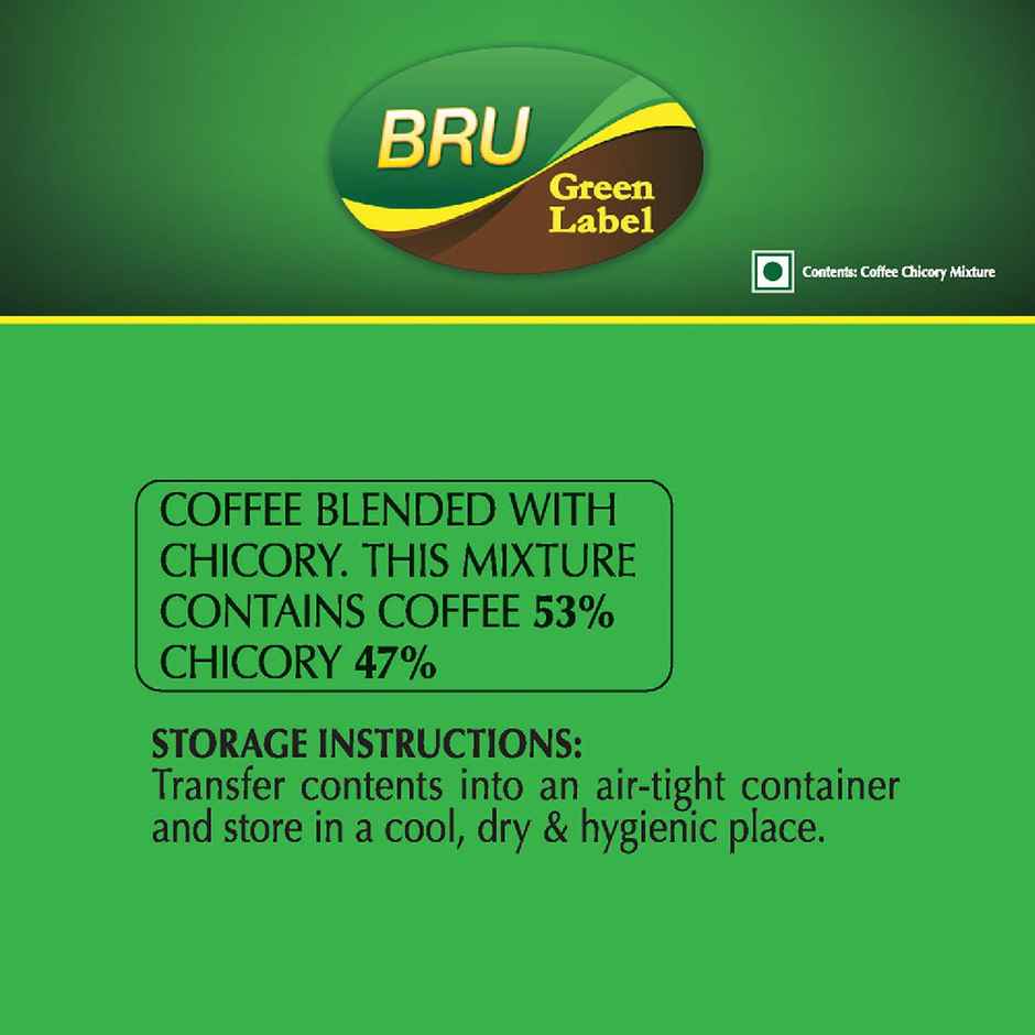 BRU Green Label Filter Coffee