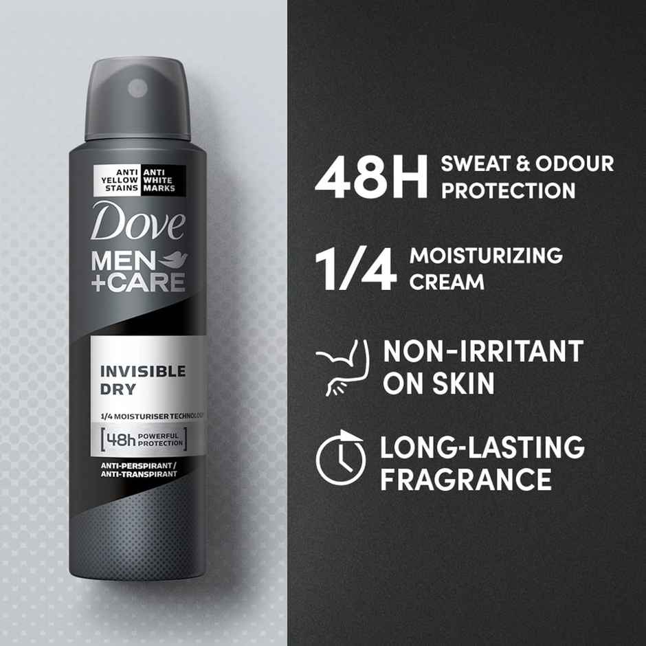 Dove Men+Care Invisible Dry Spray Antiperspirant Deodorant