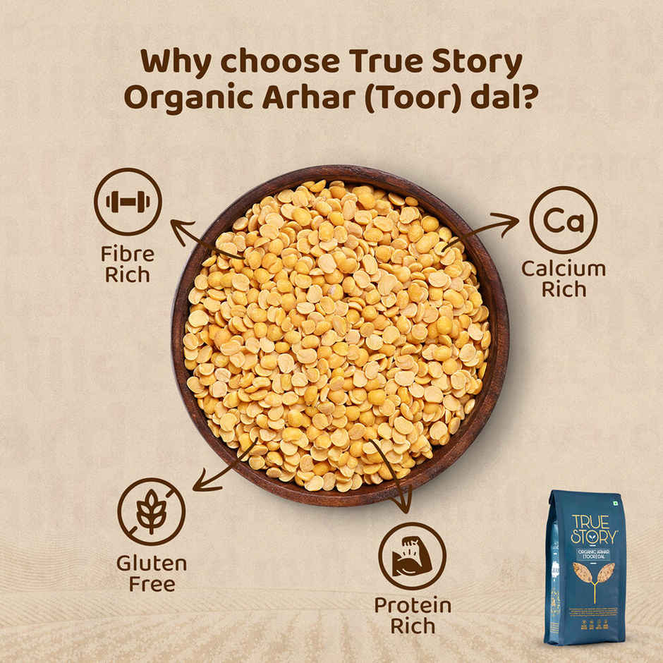 True Story Organic Toor Dal