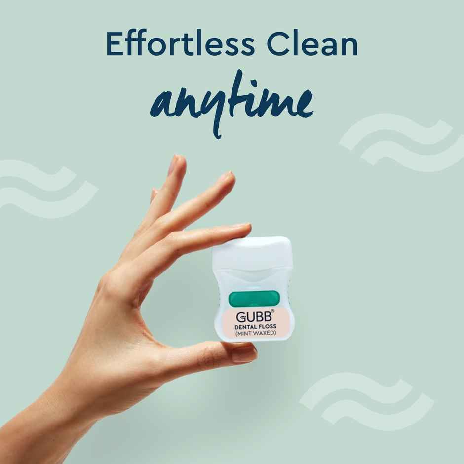 GUBB 50M Mint Waxed Dental Floss