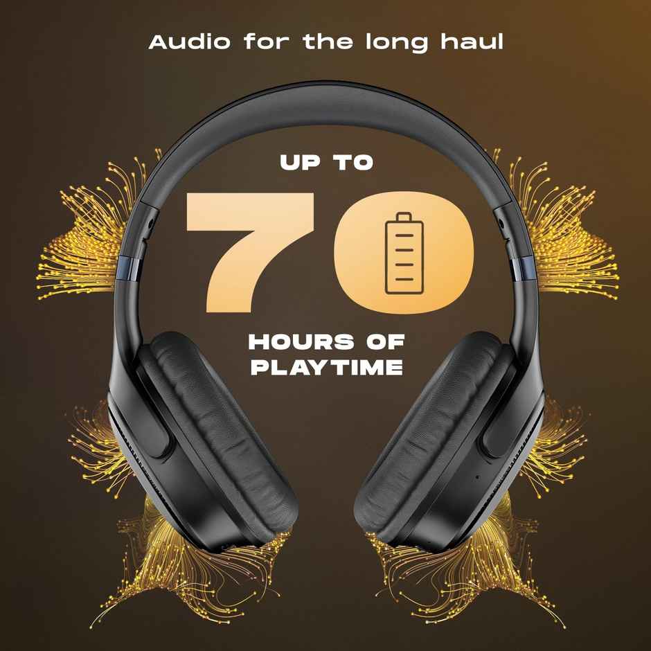 Noise 3 Overhead Wireless Headphone - Carbon Black