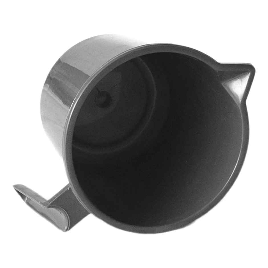 Kuber Industries Plastic Lightweight | Unbreakable Bathroom Mug 1.5 litre (Grey | Pack of 2)