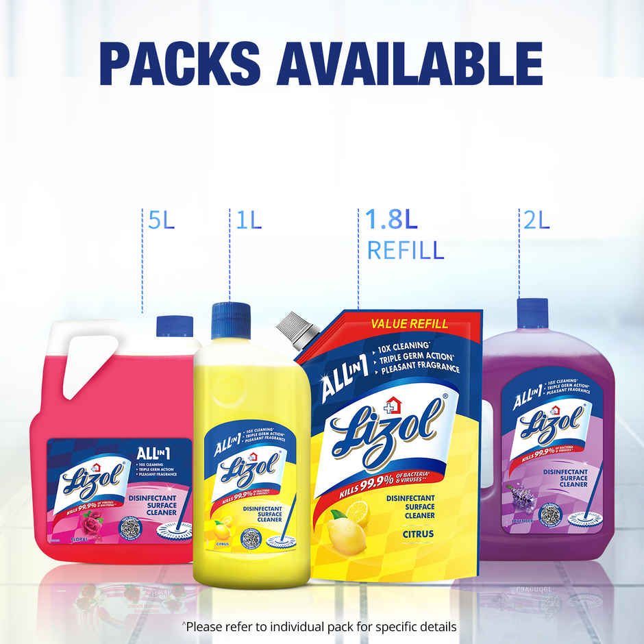 Lizol Citrus Floor Cleaner Liquid