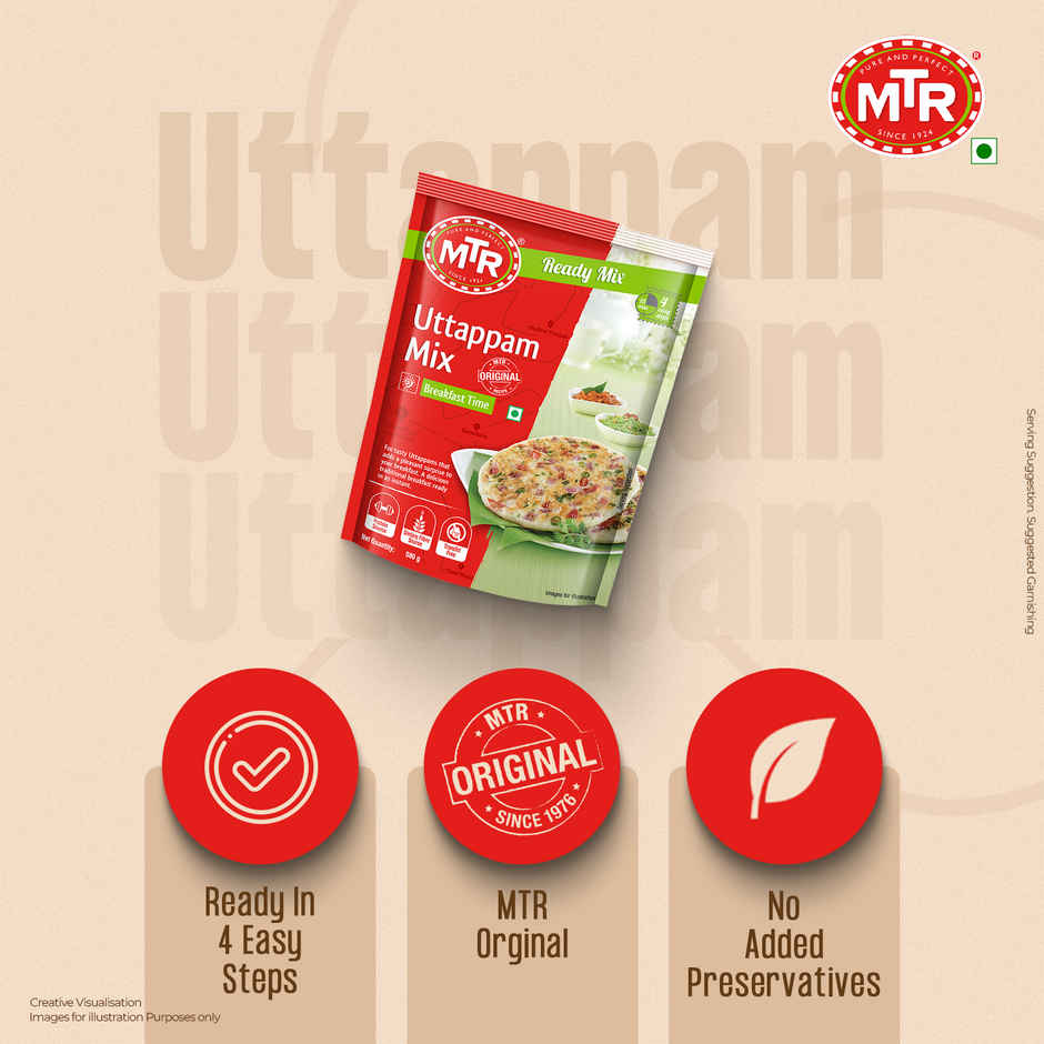 MTR Uttapam Mix | South Indian Breakfast Mix