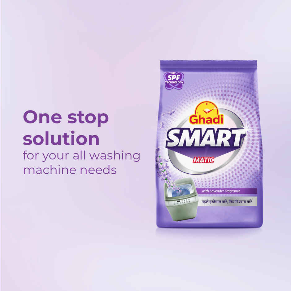 Ghadi Smart Matic | Top Load & Front Load Detergent Powder