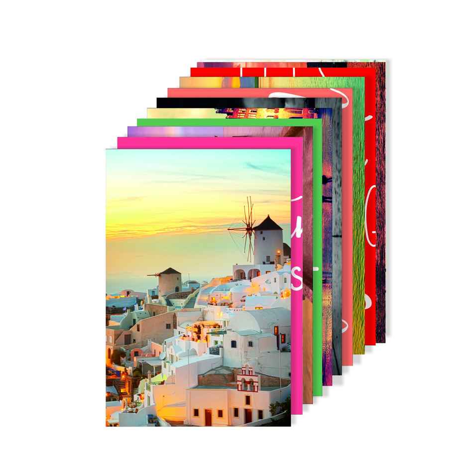 Paper Plane Design Travel Theme Wall Posters | Set of 10 | (12 Inch x 18 Inch) D8