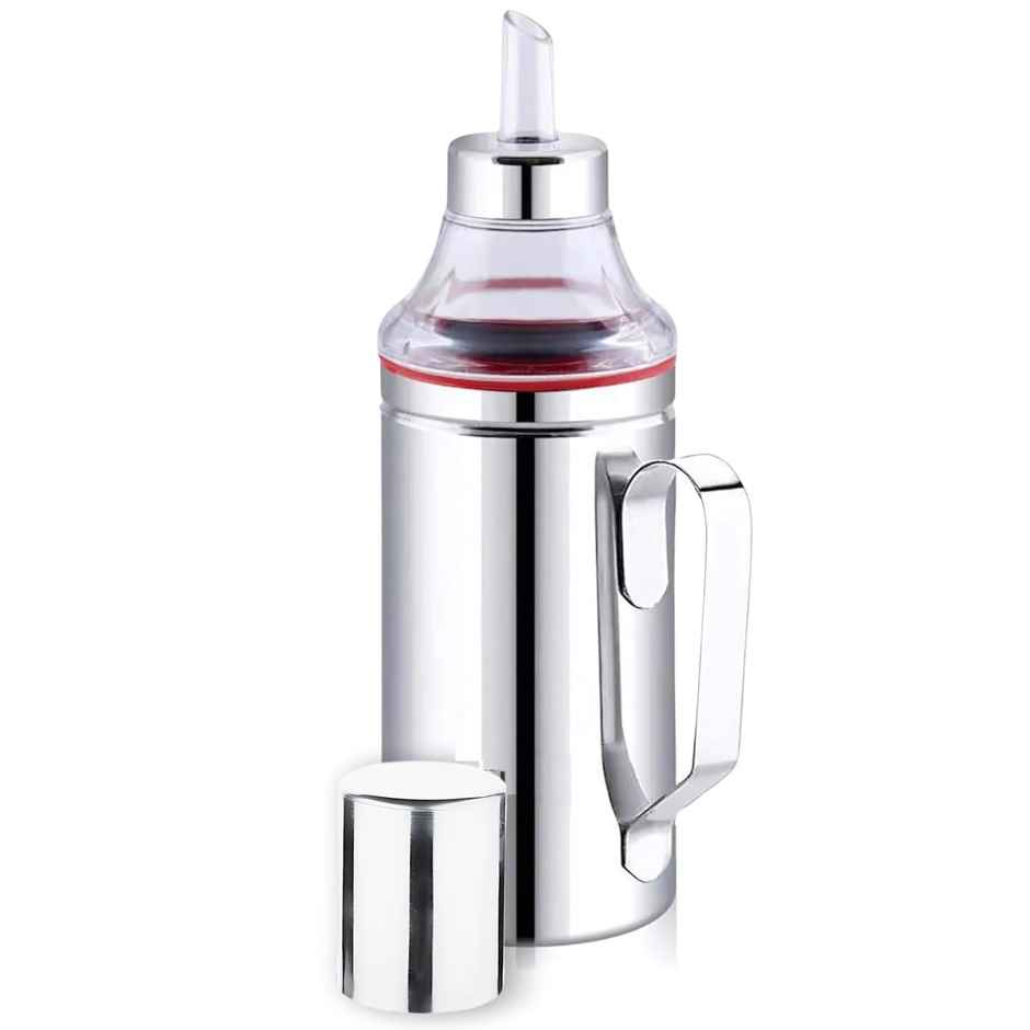 Capsicum Steel Oil Dispenser 750Ml With Handle