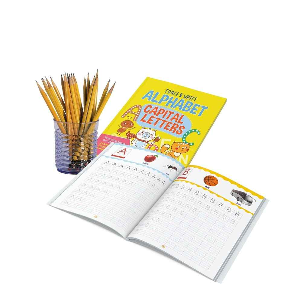 Alphabets Writing Book - Capital Letters (Practice)
