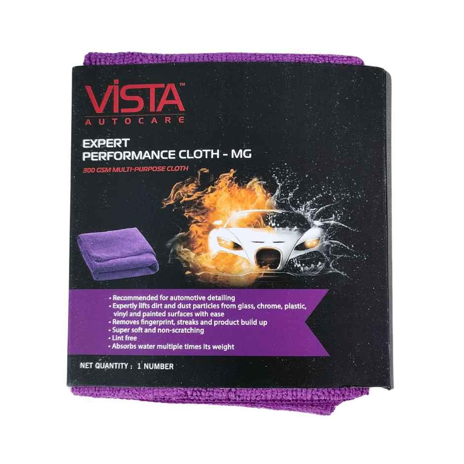 Vista Auto Care Expert Car Cleaning Cloth - Microfibre | Vehicle Cleaner