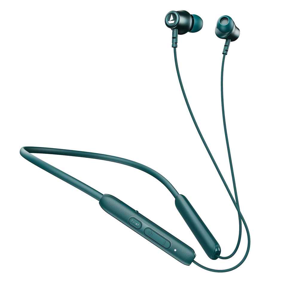 boAt Rockerz 245 pro Bluetooth in Ear Neckband with Beast Mode(Super Low Latency) (Teal Green)