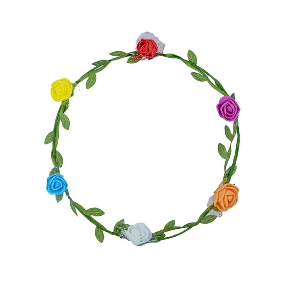 Flower Tiara for Women | White Hairband | Party Propz