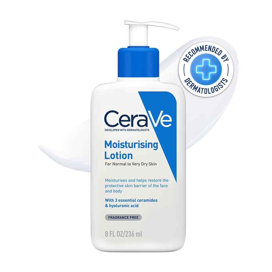 CeraVe Moisturizing Lotion for Normal to Dry Skin with Ceramides & Hyaluronic Acid