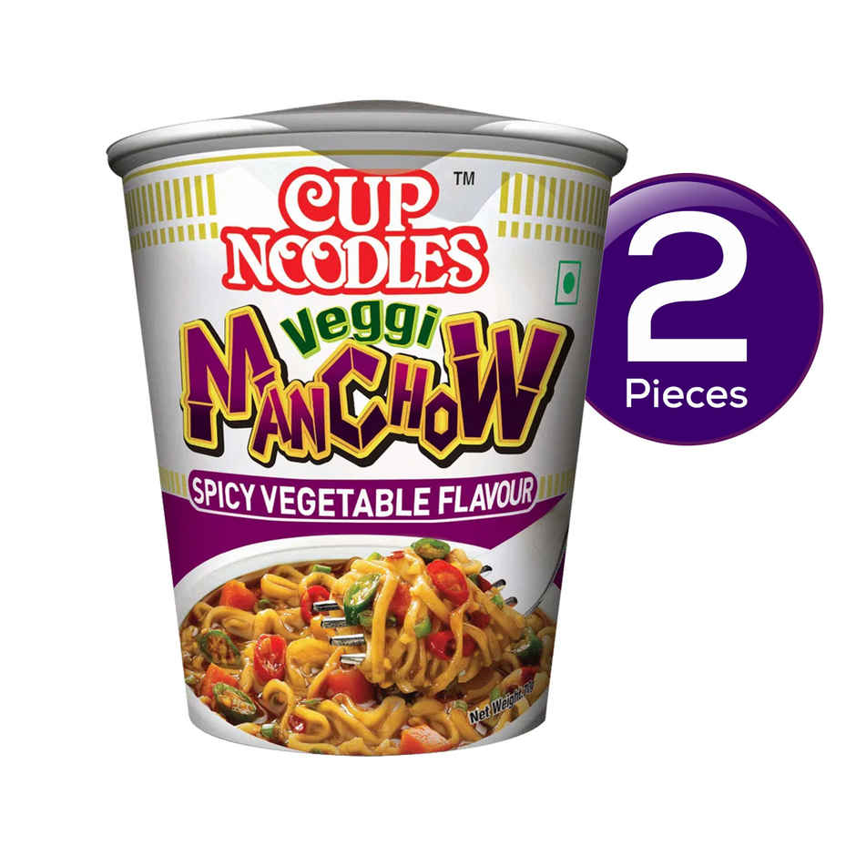 Nissin Cup Noodles Veggie Manchow Combo