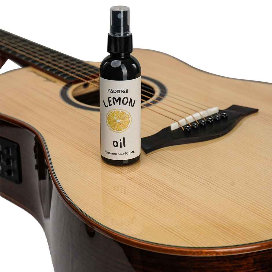 Kadence Lemon Oil - Fretboard Cleaner & Polish for Guitar | Bass & Ukulele