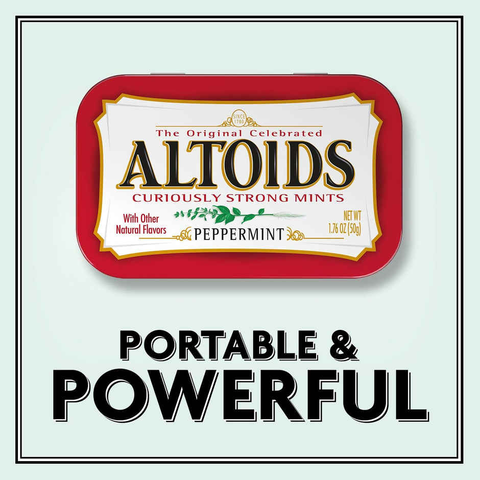 Altoids Curiously Strong Mints Peppermint Pouch