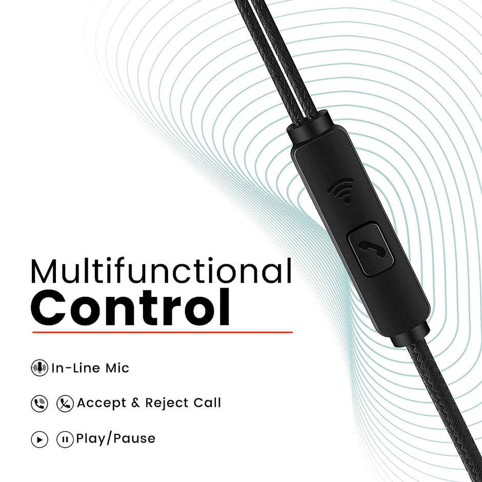 Ambrane Stringz-65 Wired Earphones