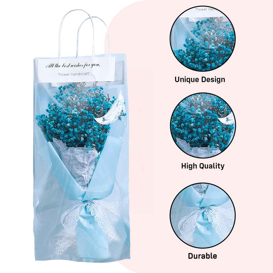 Everlasting Artificial Flower Gypsy Bunch with Light | Ideal for Gifting | Party Propz