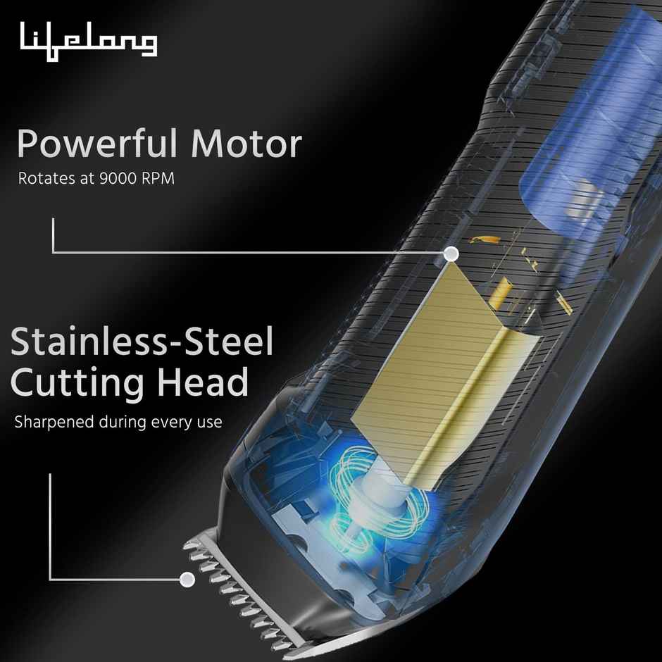 Lifelong Body Hair Trimmer for Men | Beard Trimmer | Grooming Kit | Body Groomer