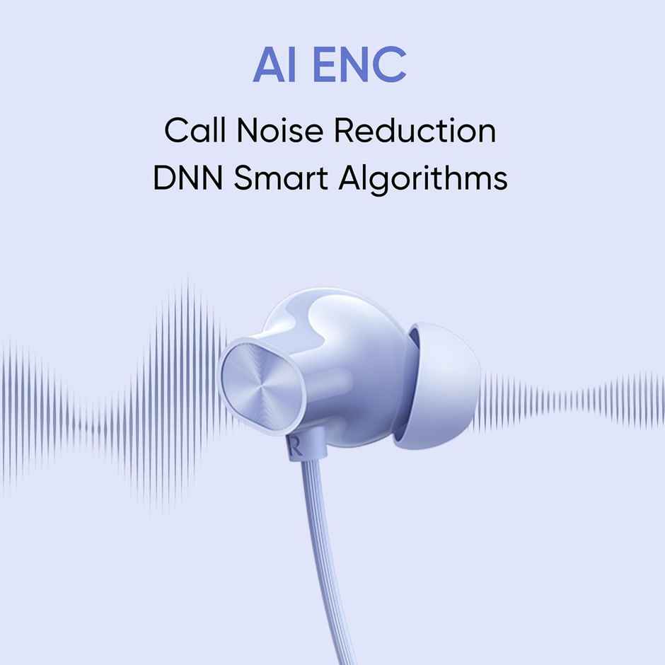 realme Buds Wireless 3 Neo in Ear Bluetooth Neckband with 13.4 Mm Dynamic Bass Boost Driver,Upto 32 Hours Playback,Fast Charge, Ai Enc,45Ms Low Latency,Ip55 Dust&Water Resistannt&Bluetooth V 5.4 - Blue