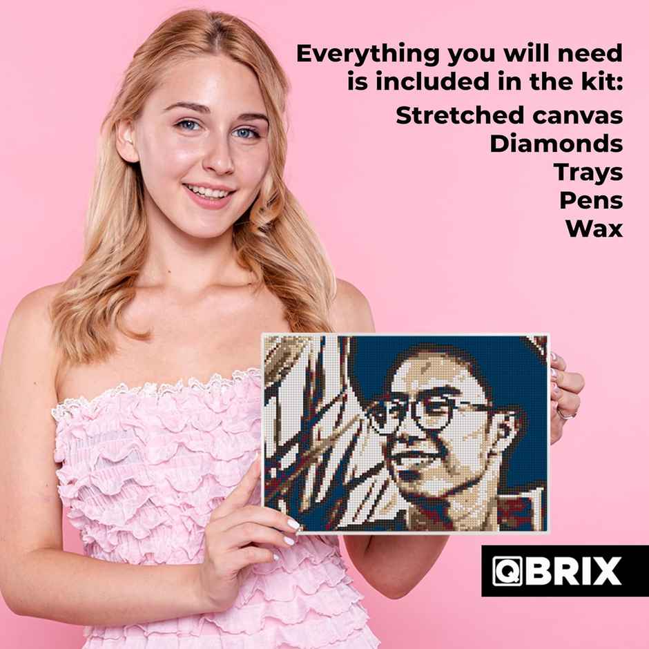 Custom Portrait Diamond Painting DIYCraft Gift Set Vintage|Make Your Own Valentine Gift|Happy Mail