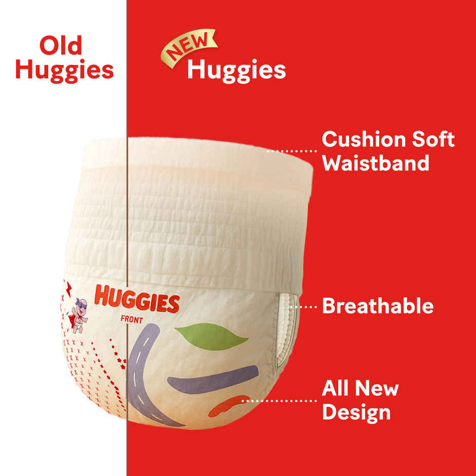 Huggies Complete Comfort Wonder Baby Diapers | Pant Style | 2XL | 24 pcs
