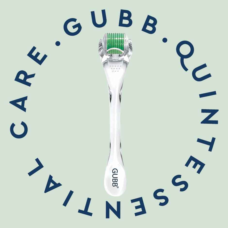 GUBB Derma Roller 0.5 Needle | Transparent Green