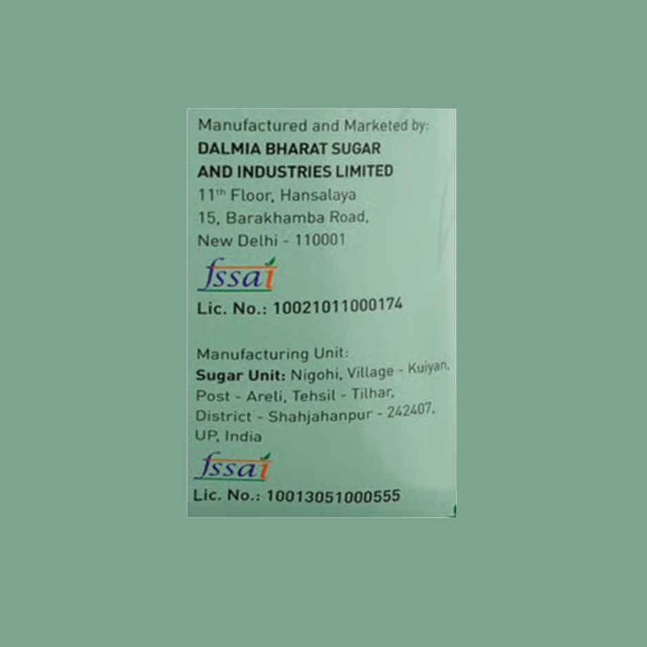 Dalmia Utsav White Crystal Sugar Sulphur Free