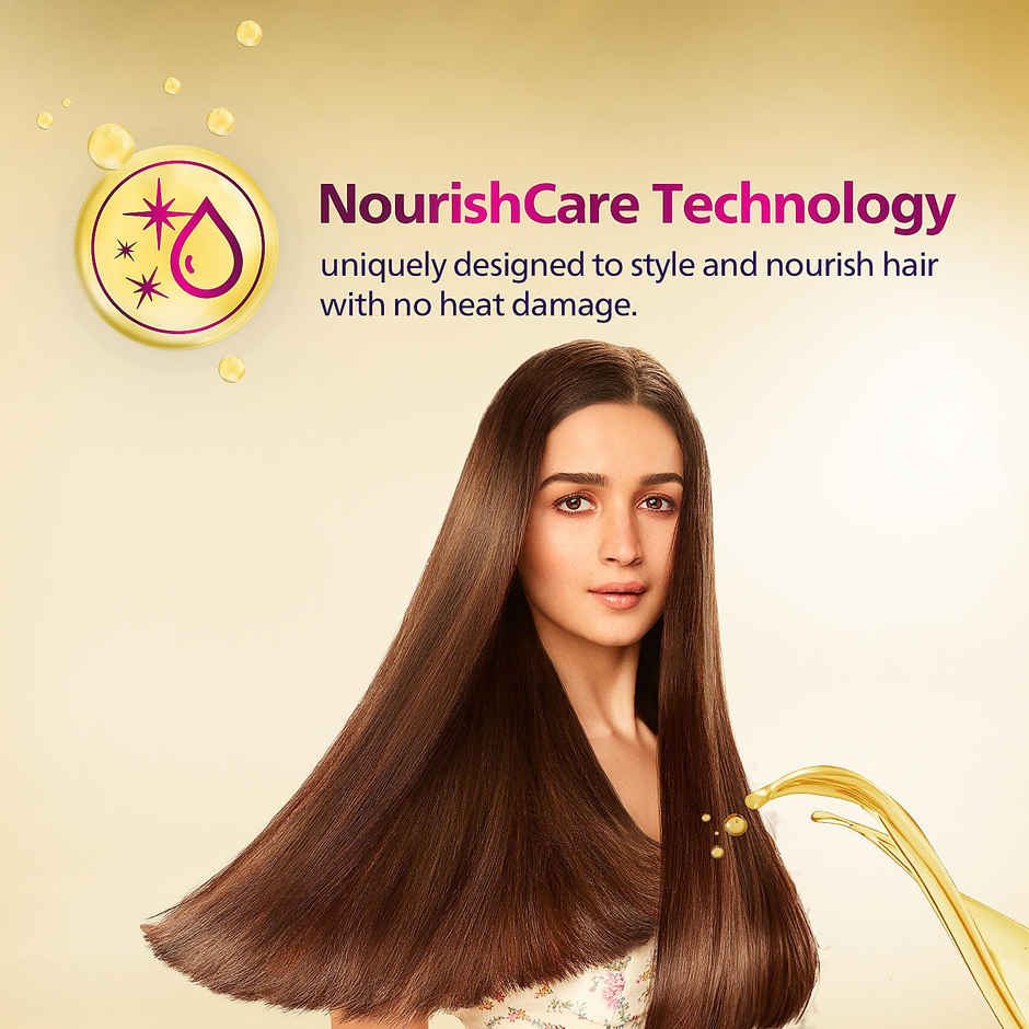 Philips India's No.1 Hair Styling Brand NourishCare Hair Straightener | BHS503/40