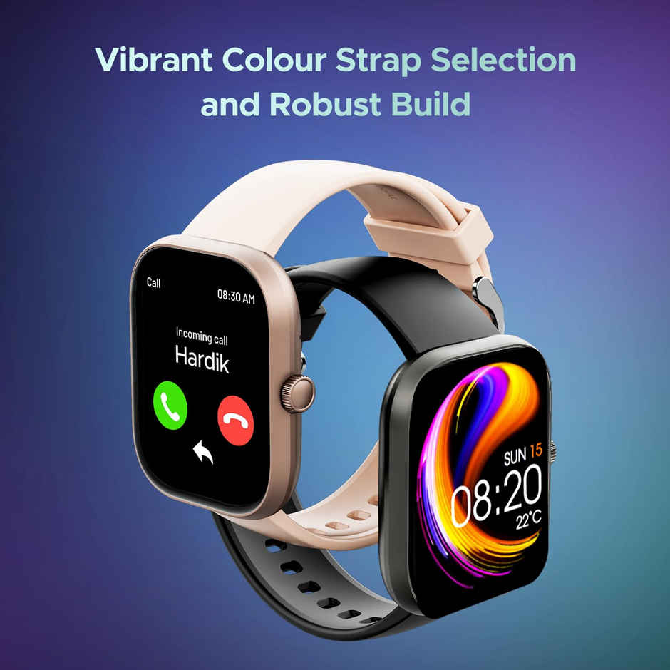 boAt Wave Sigma 3 Smartwatch | 2.01" Display | BT Calling - Active Black