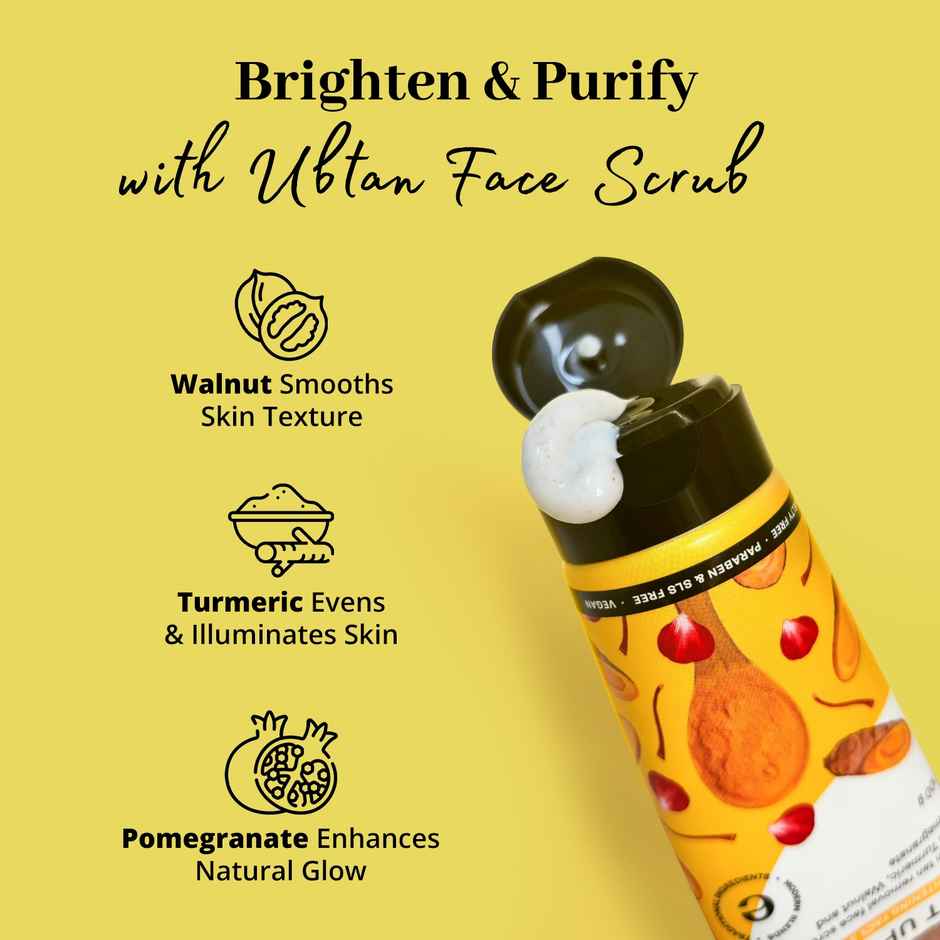 Enn Beauty Litt Up Ubtan Skin Brightening Face Scrub