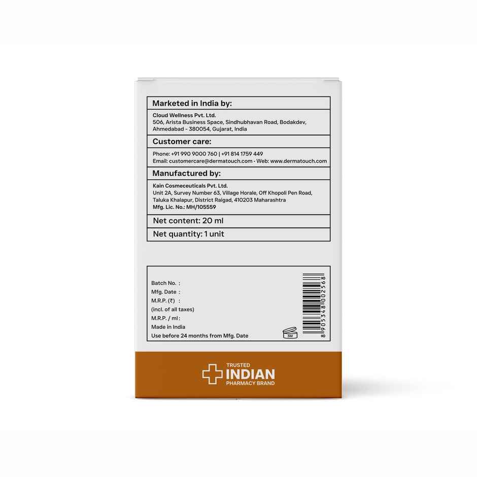 Dermatouch Kojic Acid Face Serum For Dark Spots & Hyperpigmentation