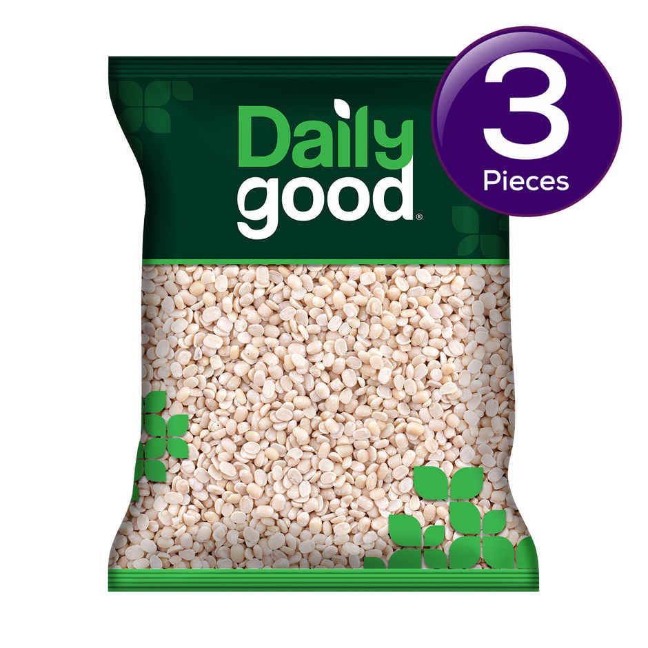 Daily Good Unpolished Urad Dal | Split White Combo