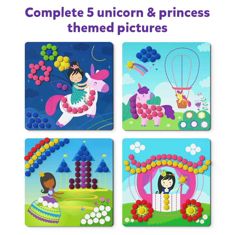 Skillmatics Art Activity - Dot It With Magnets Unicorns & Princesses