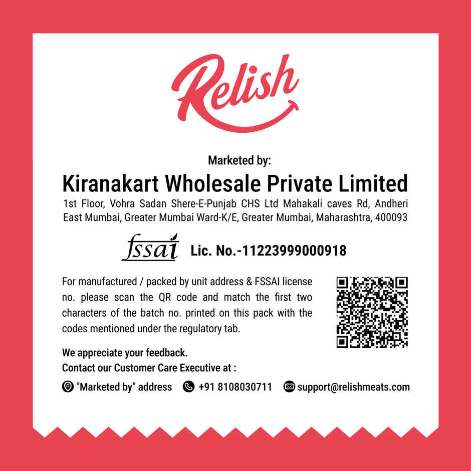 Relish Chicken Breast Boneless (500g) & Relish White Eggs - Pack Of 6 (6pc) Combo 