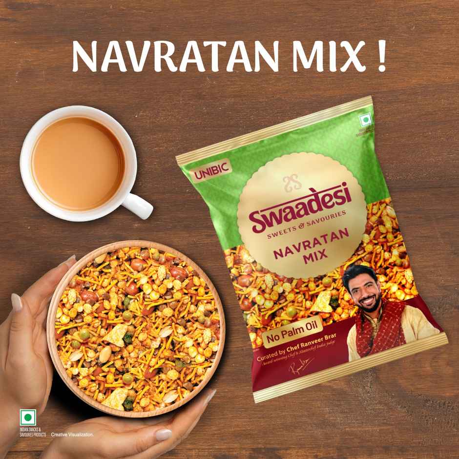 UNIBIC Navratan Mixture Namkeen | No Palm Oil