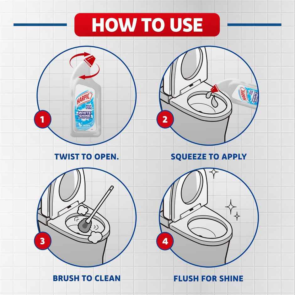 Harpic Bleach Toilet Cleaner Liquid