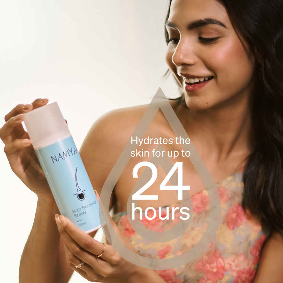 Namyaa Hair Removal Cream Spray|Painless Body Hair Removal For Underarm & Bikini Line | Pack Of 1