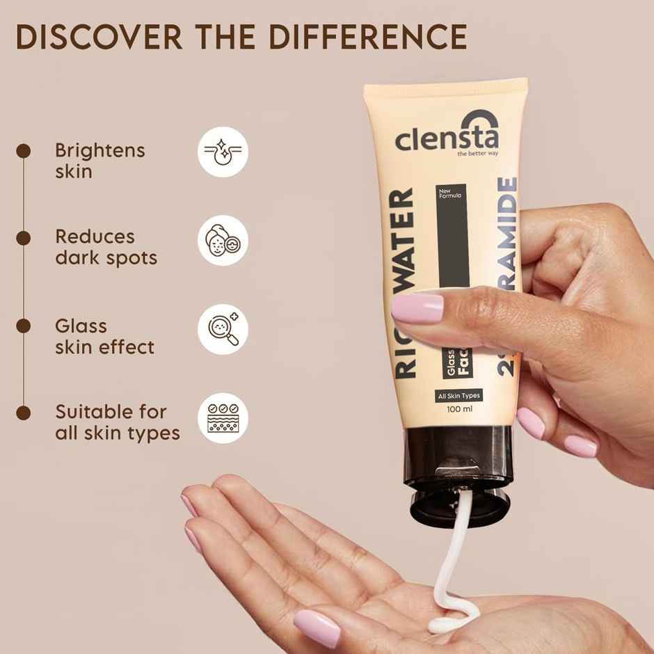 Clensta Rice Water Face Wash