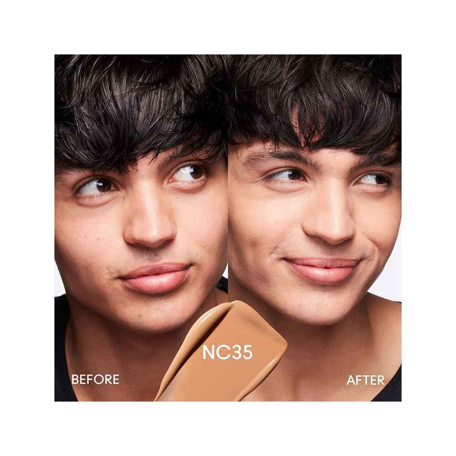 M.A.C Studio Fix Fluid SPF 15 Mini Soft Matte Foundation With Hyaluronic Acid - NC35