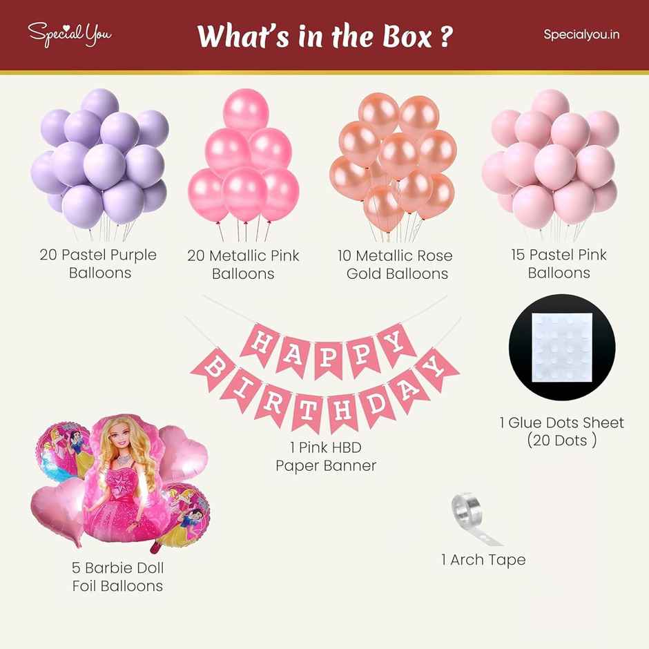 Barbie Theme Birthday Decor | Special You