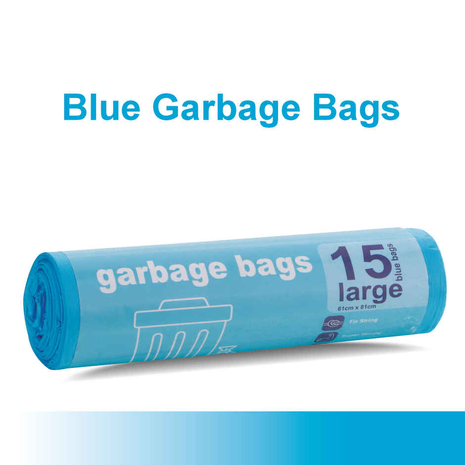 Smart One Garbage Bag Roll Blue - Large - 24 x 32 in