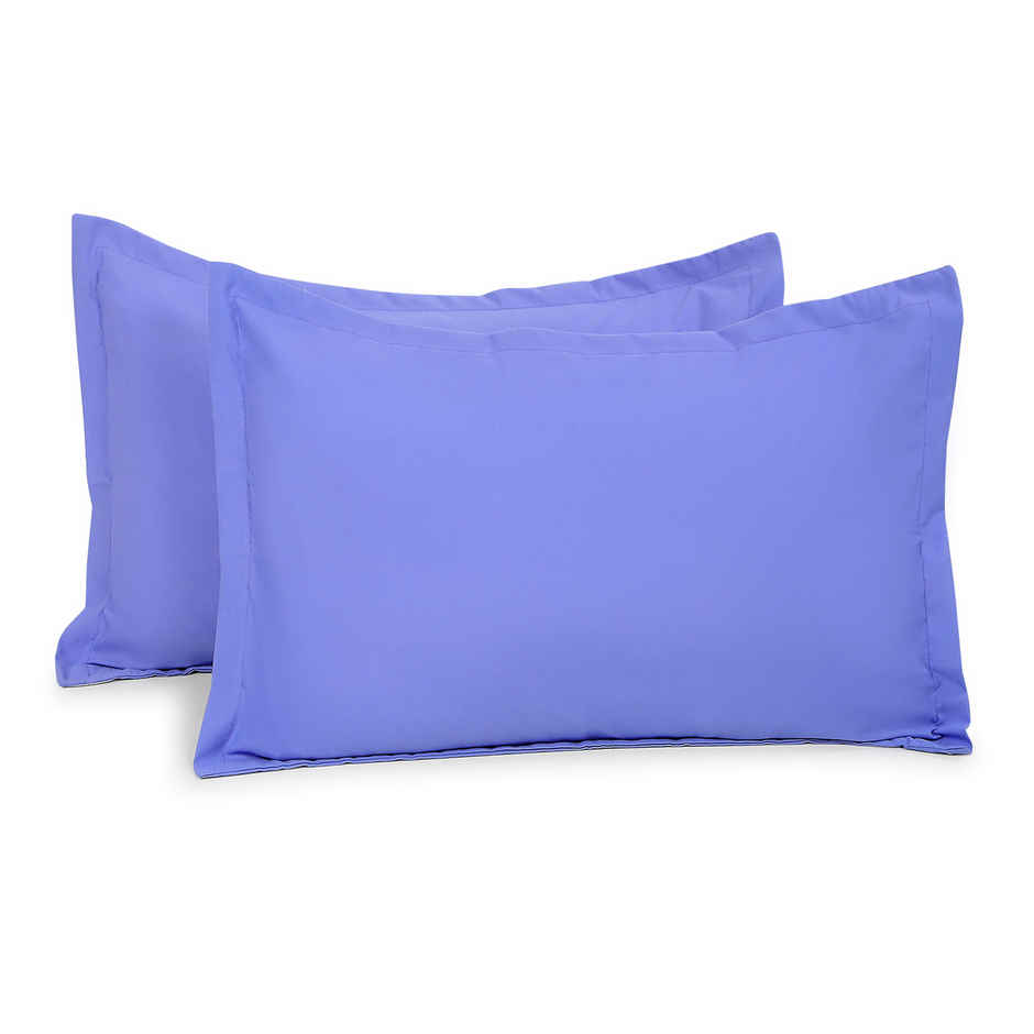 Status Pillow Cover Set Of 2 46 Cm x 69 Cm - Sky Blue