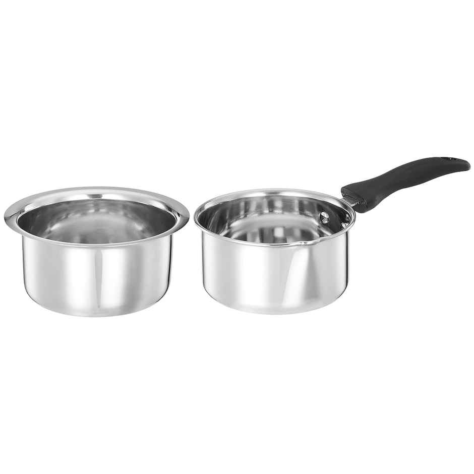 Jensons 2 Pcs Cookware Set Saucepan & Tope 1.1 Liter