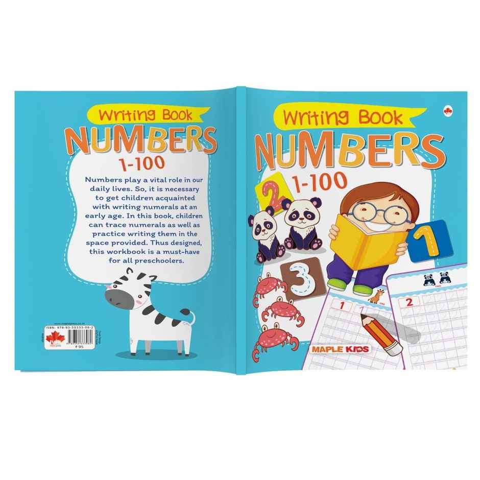 Numbers Writing Book 1-100 (Practice) - Learn and Practice