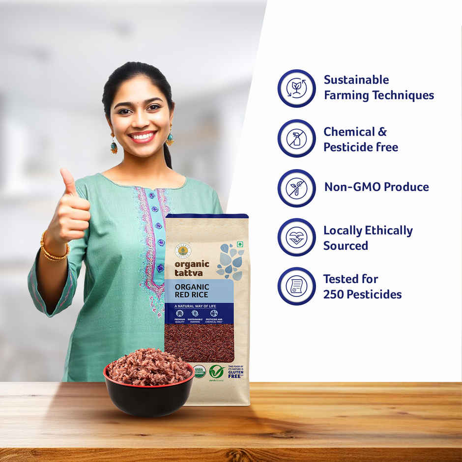 Organic Tattva Red Rice