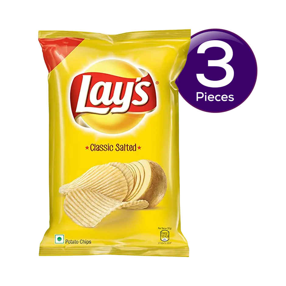 Lay's Classic Salted Potato Chips Combo