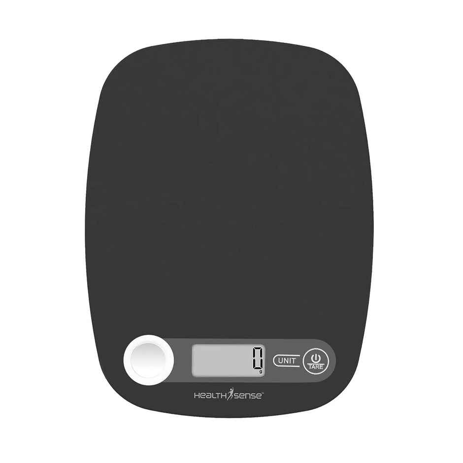 Healthsense Weight Machine For Kitchen,Touch Button,Tare Function 1 Year Warranty - Chef-Mate Ks 40