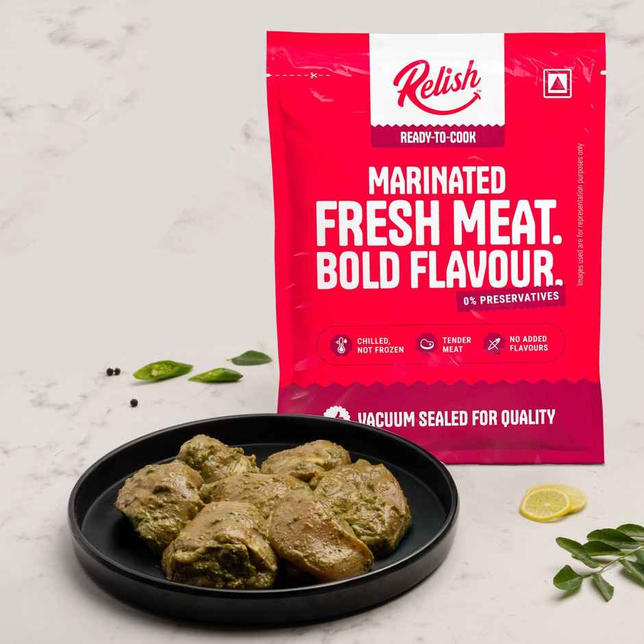 Relish Gongura Chicken | Energy - 139 Kcal | Protein - 43.2 g / 100 g
