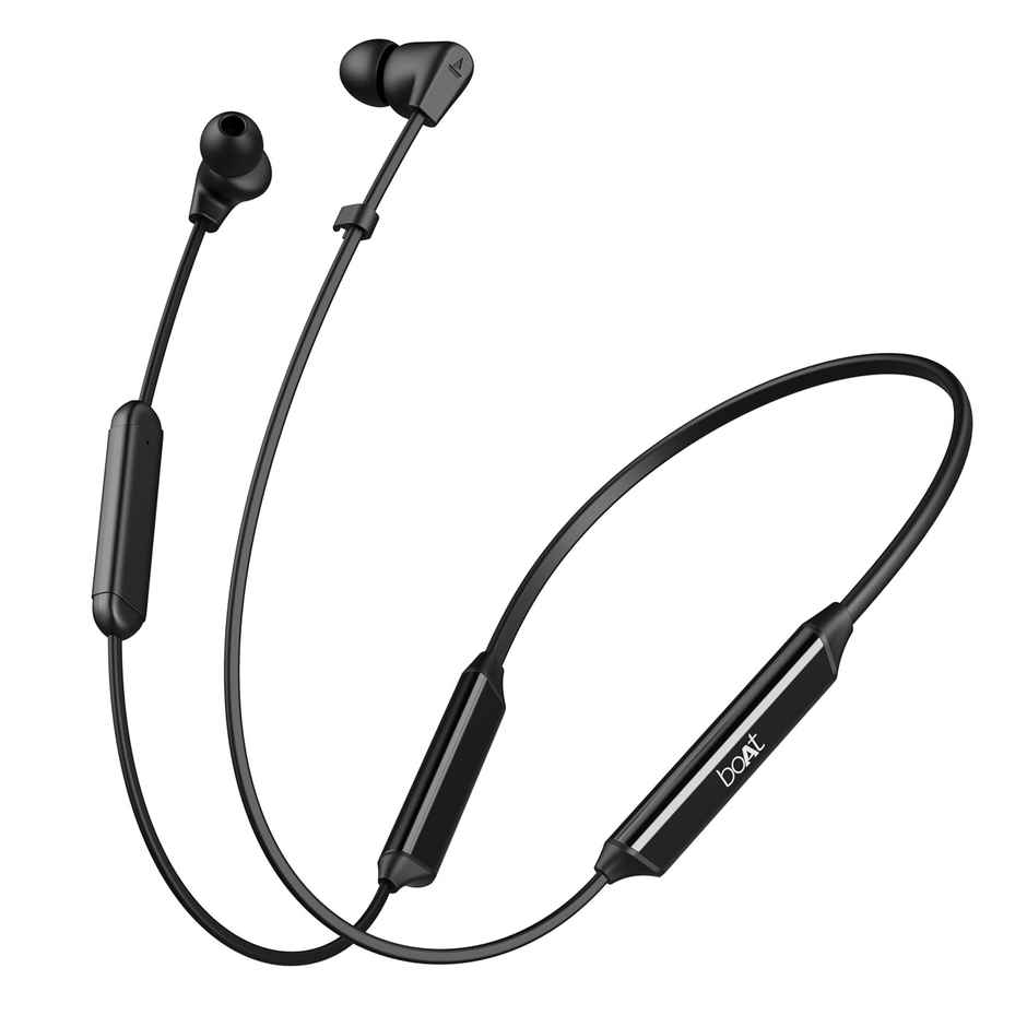 boAt Rockerz Trinity BT Neckband w/ 150H Playtime, Crystal Bionic Sound & ASAP Charge (Cosmic Black)